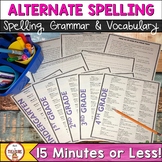 Spelling Activities | A New Approach to Spelling for Kinde