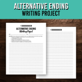 Alternative Ending Creative Writing Project for any Novel Study