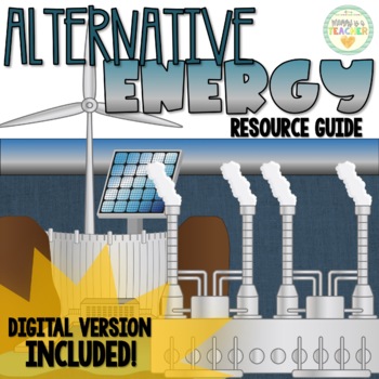 Preview of Alternative Energy Resource Guide | Distance Learning Compatible