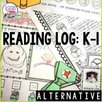 Preview of Alternative Reading Log | Printable home reading