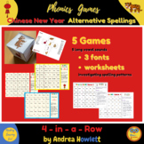 Alternative Spellings Games for long vowels - topic Chines