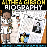 Althea Gibson Biography Research, Reading Passage, Graphic