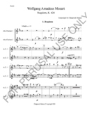 Alto Clarinet 1&2 parts (complete) Mozart's Requiem, K. 62