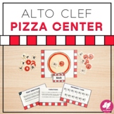 Alto Clef Note Names - Music Centers - Pizza Game