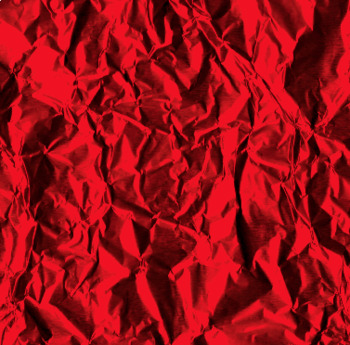 Premium AI Image  Dark red background with uneven spots and vignetting  crumpled thick paper texture blood red color da