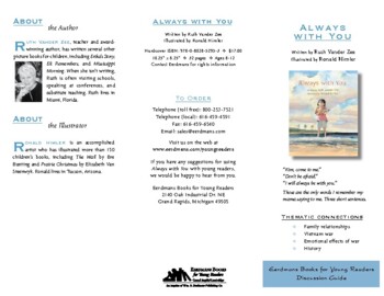 Preview of Always with You (Ruth Vander Zee/Ronald Himler) Discussion Guide