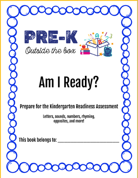 Preview of Am I Ready for Kindergarten?