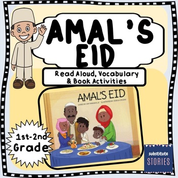 Preview of Amal's Eid- Read Aloud about Ramadan, Eid, Traditions and Celebrations