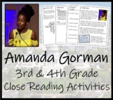 Amanda Gorman Close Reading Comprehension Activity | 3rd G