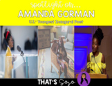 Amanda Gorman- National Youth Poet Laureate and Inaugural Poet