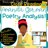 Amanda Gorman Poetry Analysis