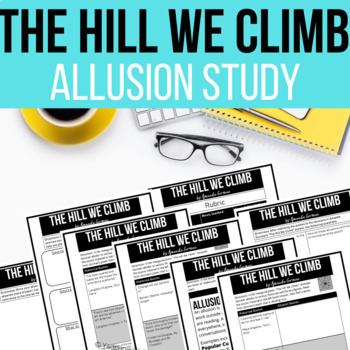Preview of Amanda Gorman "The Hill We Climb" Allusion Study and Answer Key