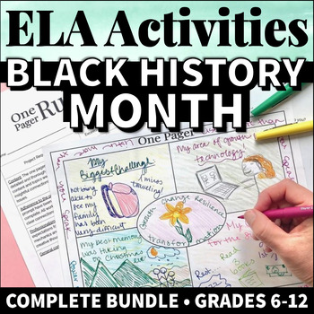 Preview of Black History Month Poetry for ELA: I Have a Dream, MLK Jr & Amanda Gorman Poems