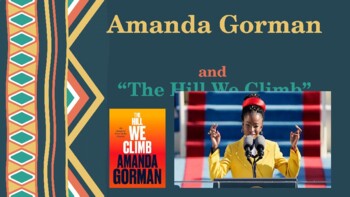 Preview of Amanda Gorman & "The Hill We Climb" (Powerpoint Intro based on PBS lesson)