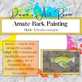Amate Bark Painting - Middle School Art Lesson