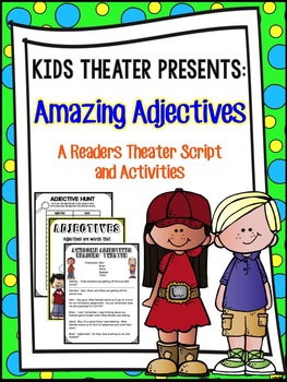 Preview of Amazing Adjectives:  A Readers' Theater Script and Activities