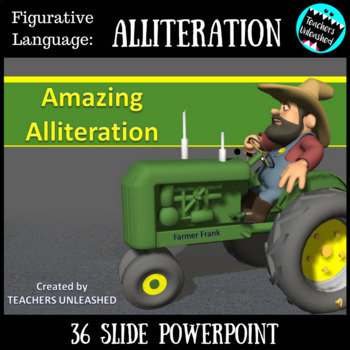 Preview of Alliteration PowerPoint Lesson {Figurative Language}