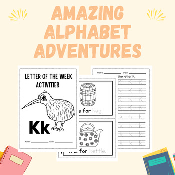 Amazing Alphabet Adventures: Exploring the Letter Kk with Kindergarten Worksheet