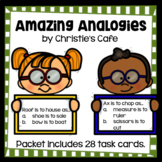 Amazing Analogies Task Cards