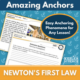 Amazing Anchors Phenomenon Pages - Newton's First Law