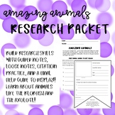 Amazing Animals Research Guide