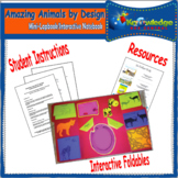 Amazing Animals by Design Mini-Lapbook - EBOOK