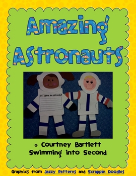 Preview of Amazing Astronauts Craftivity