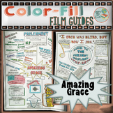 Amazing Grace Color-Fill Film Guide Doodle Notes