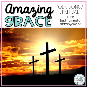 Preview of Amazing Grace - Folk Song/Spiritual with Orff Arrangement