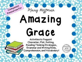 amazing grace by mary hoffman summary