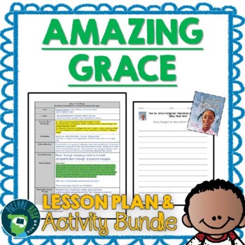Preview of Amazing Grace by Mary Hoffman Lesson Plan and Google Activities