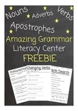 Amazing Grammar Literacy Center Pack!
