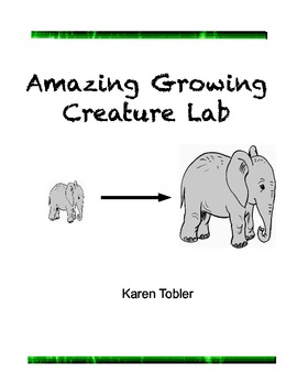 Preview of Amazing Growing Creature Measurement Lab