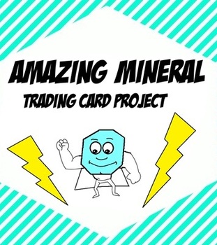 Preview of Amazing Mineral Trading Card Project