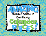 Amazing Number Sense and Subitizing Calendar Pieces--ALL TEN SETS