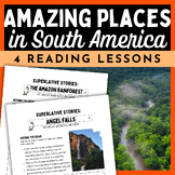 Amazing Places in South America BUNDLE | ESL Reading Compr