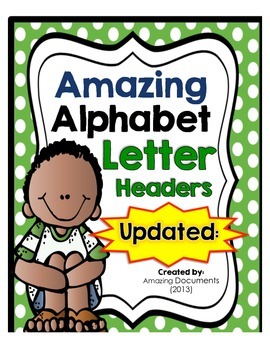 Preview of Amazing Polka Dot - Alphabet Letters - {FREEBIE}