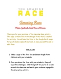 Amazing Race Interactive Activity-Google Earth