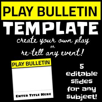 playbill template
