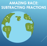 Amazing Race: Subtracting Fractions Edition