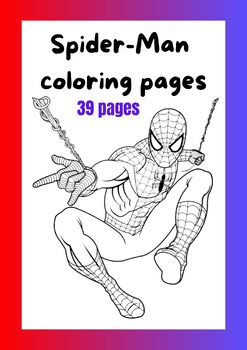 man coloring pages