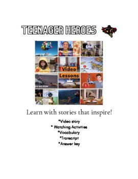 Preview of Amazing Teens. Video Lesson. Inspiration. ESL. EFL.
