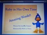 Amazing Words Ruby in Her Own Time