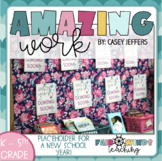 Amazing Work Coming Soon Placeholder Bulletin Board Sign *