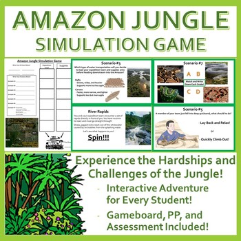 Preview of Amazon Jungle Simulation Game