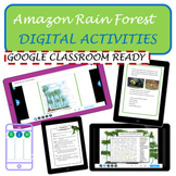 All About Amazon Rain Forest Interactive Digital Lesson
