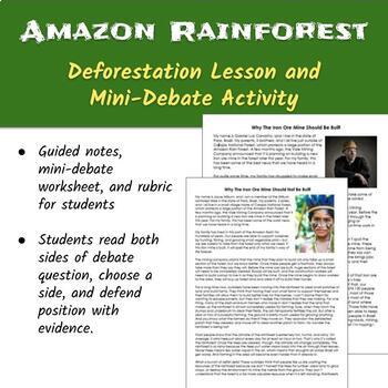 Teaching Notes  Deforestation in the