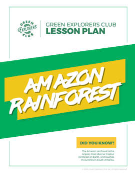 Preview of Amazon Rainforest Lesson Plan
