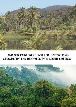 Preview of Amazon Rainforest Unveiled: Discovering  South America.