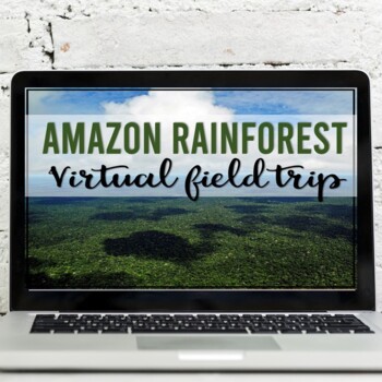 Preview of Amazon Rainforest Virtual Field Trip (Google Earth Exploration)